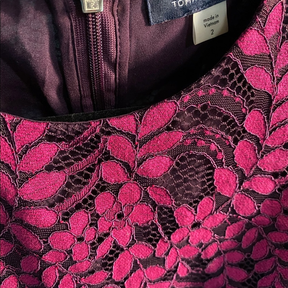 Tommy Hilfiger Pink and dark Purple dress